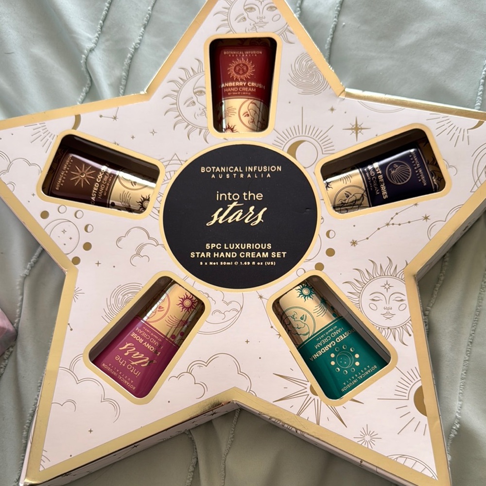 Star Hand Cream Set - Multicolor Botanical infusions